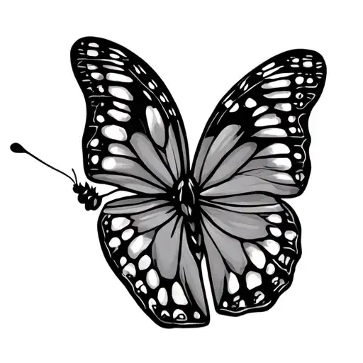 Paw Print Butterfly