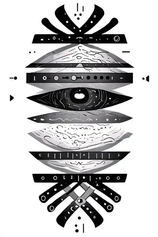 Morse Code Forming The Shape