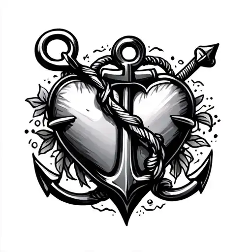 Anchor And Heart