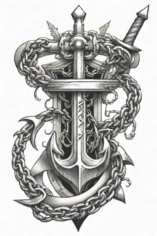 Anchor Chains Storm Sword