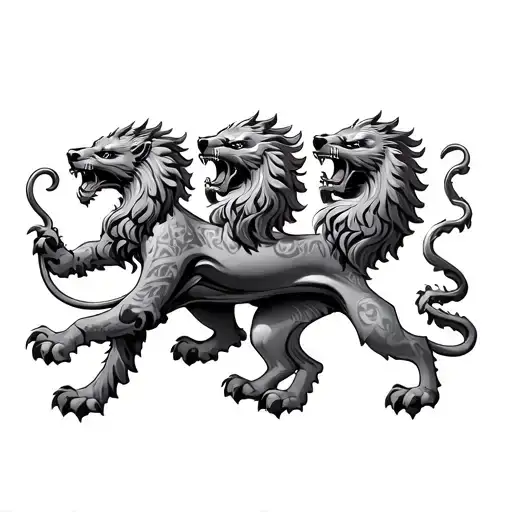 England 3 Lions