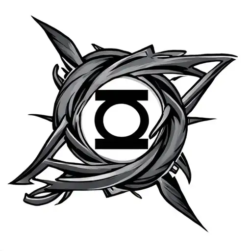 Green Lantern Logo Intertwined