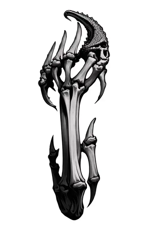 Velociraptor Claw Bone Hand