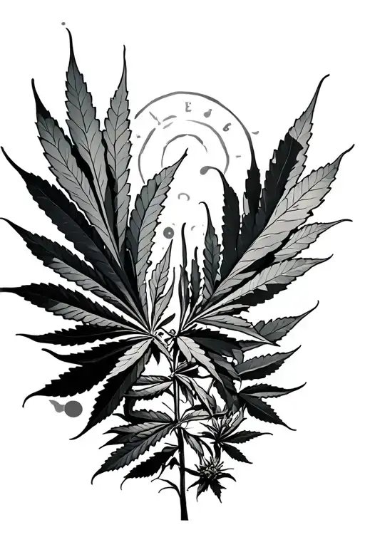 Cannabis Plant Growing