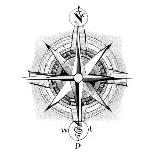 Compass Drawn