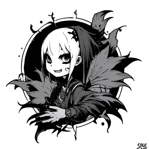 Soul Eater Anime Hand Tat