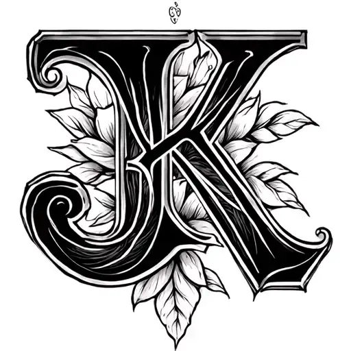 J Y K Name Letter