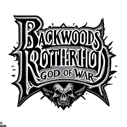 Backwoods Brotherhood In God Of War Font