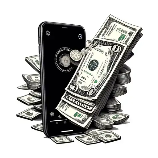 Money Phone Screen