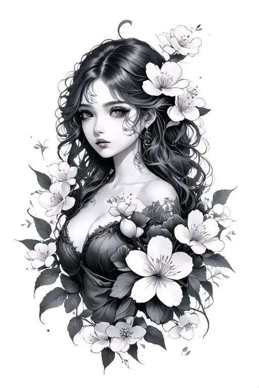 10 Demon Daughters Cherry Blossoms