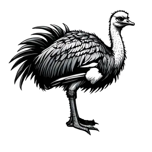 Ostrich As Gandalf