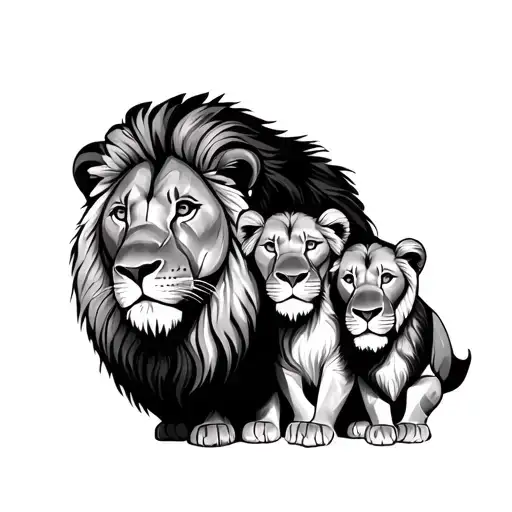 Lion Family Members