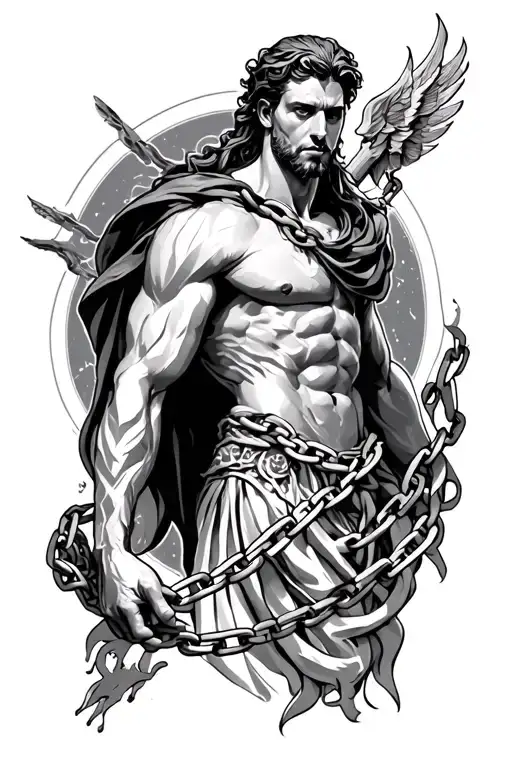 Prometheus Chained Fore Arm