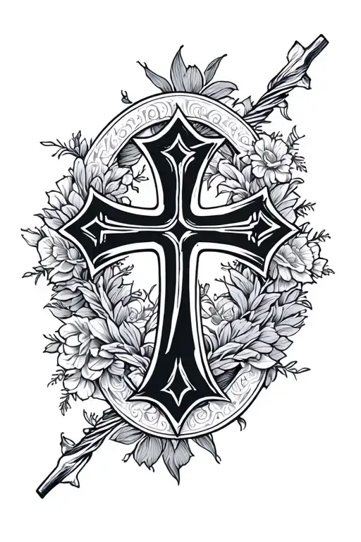 Sailor Cross Surrounded