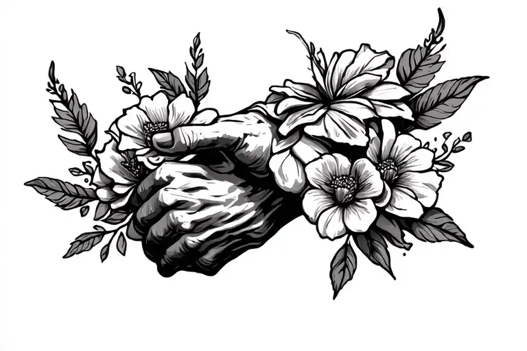 Band Forearm Tattoo Design