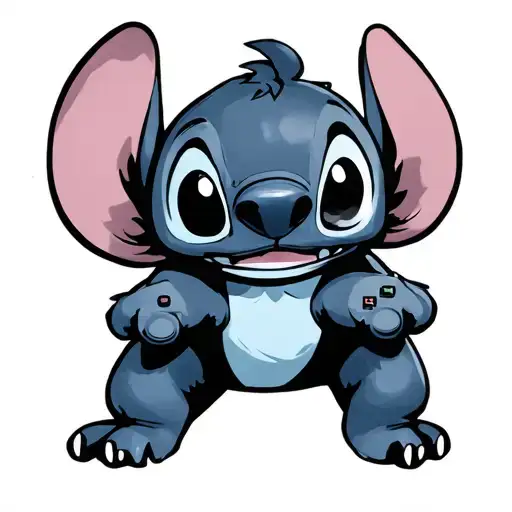 Stitch With Nintendo Switch