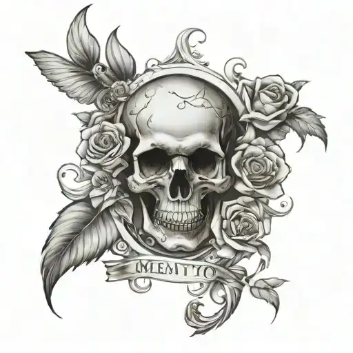 Memento Mori Forearm