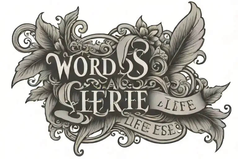 The Words As Long As There Is Life There Is Hope