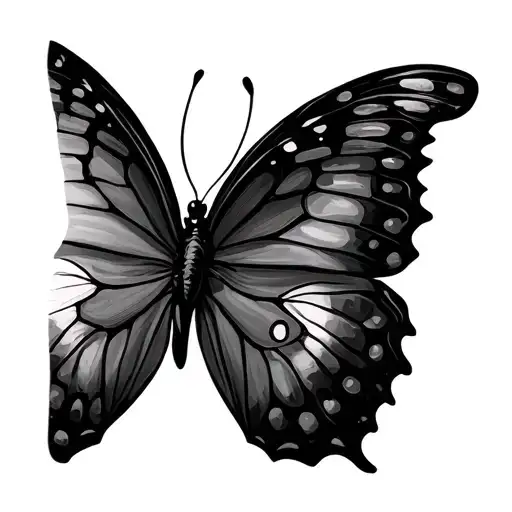 224 Semi Colon Butterfly