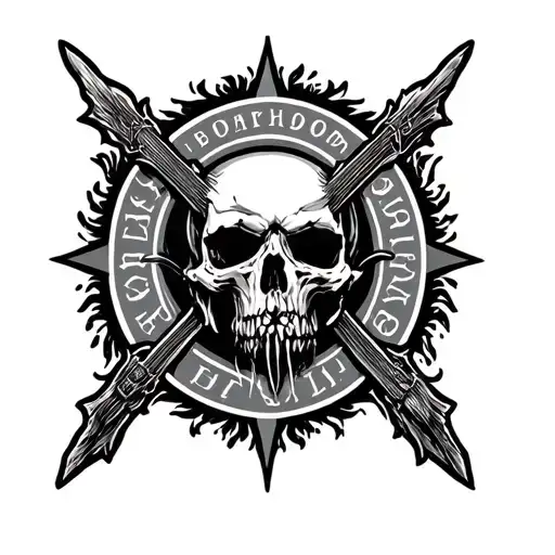 Black Metal Band Logo