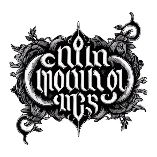 Two Word Ambigram Generator