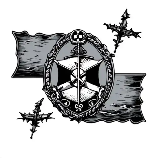 Pin Colonaire Et Pin Maritime Scene