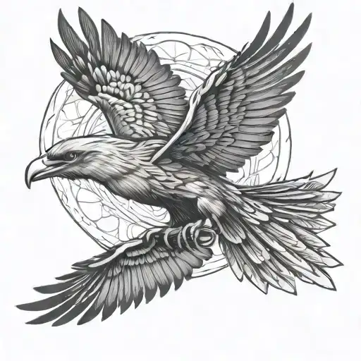 Odin Amd Raven Flying