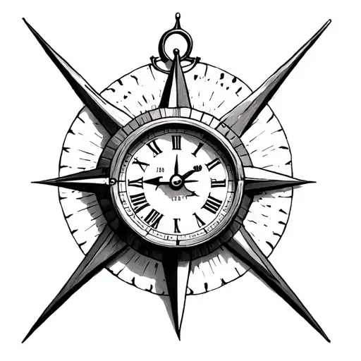 Clock And Compass