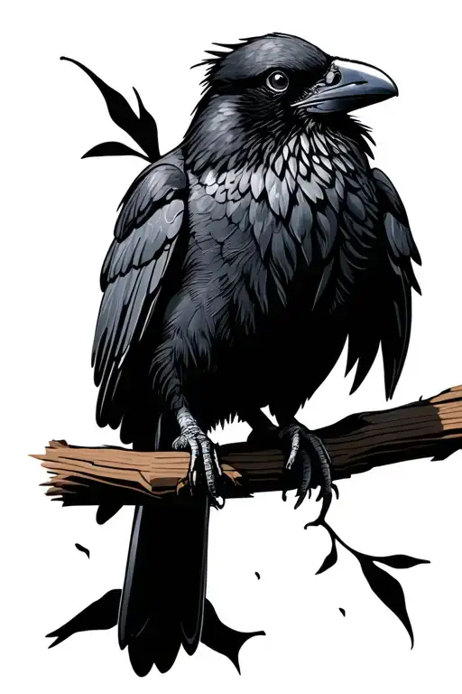 Crow Sitting