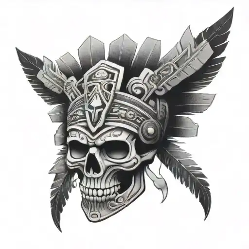Aztec Skull
