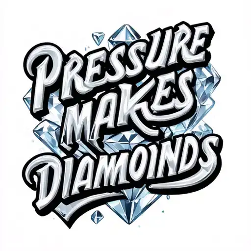 Pressure Makes Diamonds Text