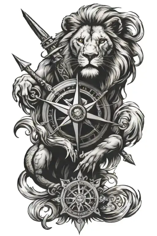 Lion And Compass With Halligan And New York Hook Crossed