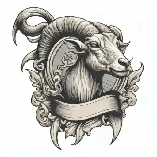 A Chef's Knife Morphing Into A Goat's Horn