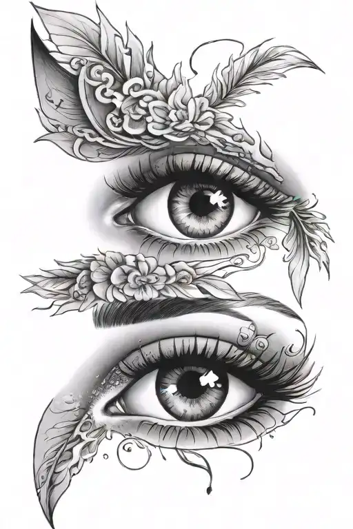 Women Eyes Surrounded