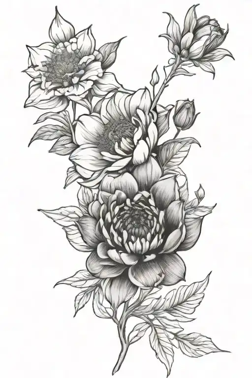 January And August Birthflower