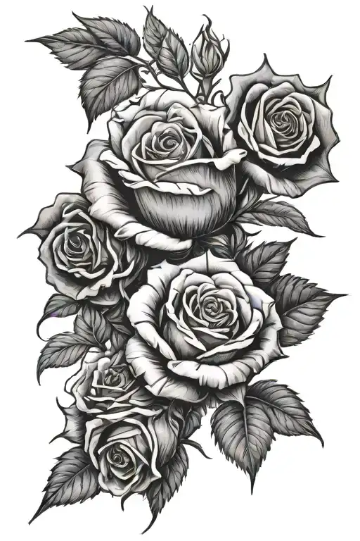 Rose Wrapped And War Scene