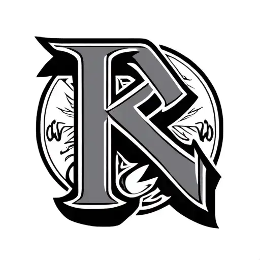 Logo Using Letters And