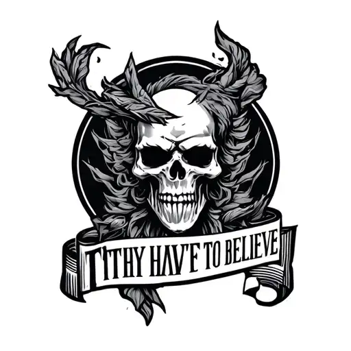 Punch Band Logo They Don't Have To Believe