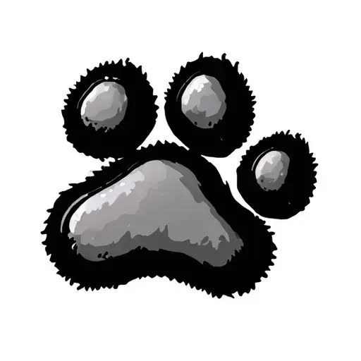 Dog Paw Print