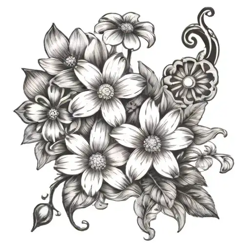 Daisies And Violets