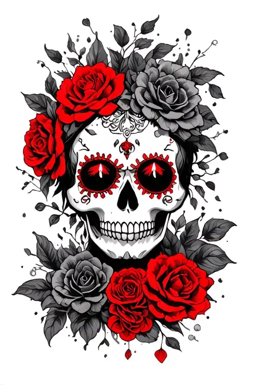 Los Muerto Black And Red
