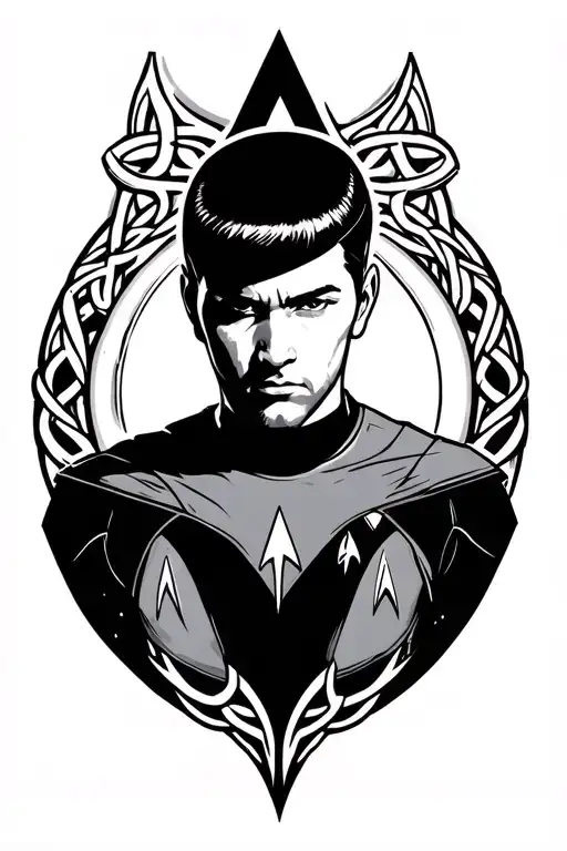 Star Trek Batch Celtic Outlined
