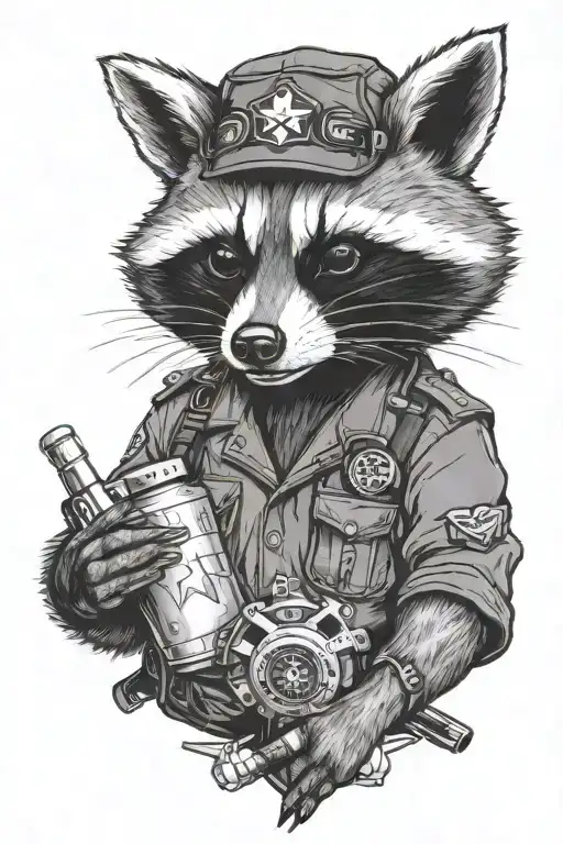 Racoon Paramedic
