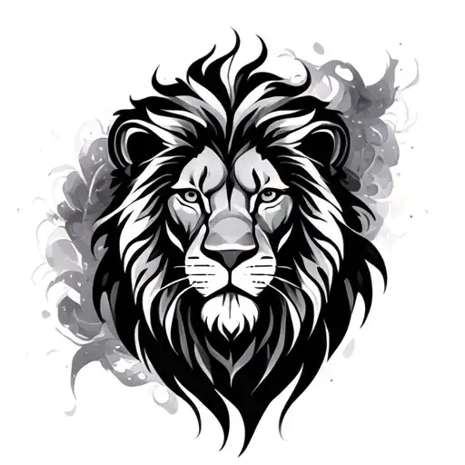 Astrology Lion Sign Abstract