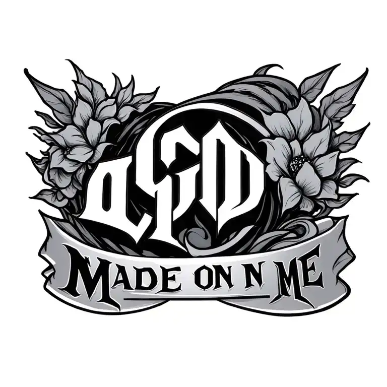 Word God Made Me On Chest