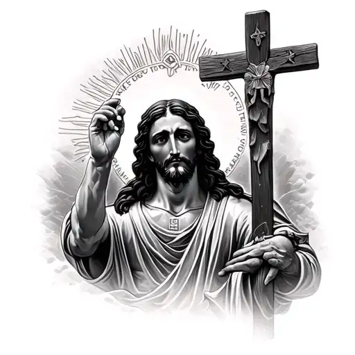 San Benito With Cruz De Jesus