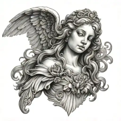 Angel With Baroque Period