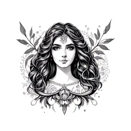 Anastasia Inspired Tattoo Design