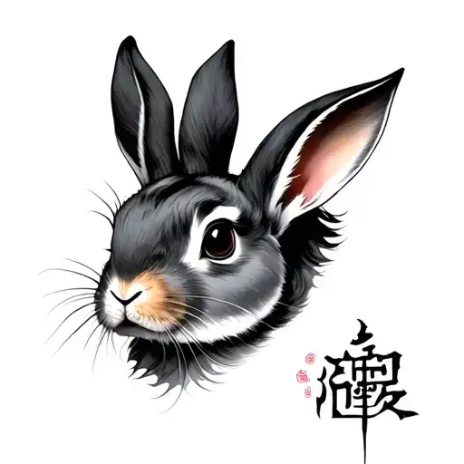 Gothic Chinese Zodiac Rabbit