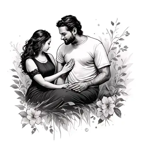 Admonishing Dad Mom Daughter